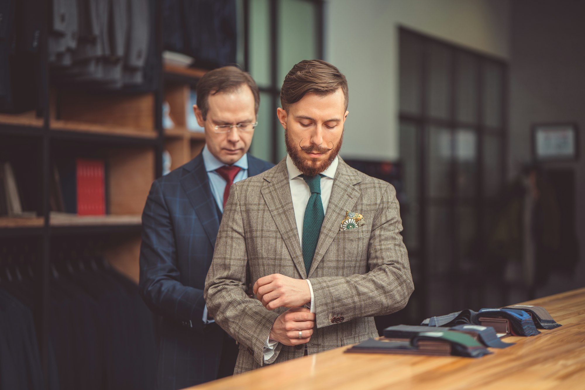 Businessman in suit